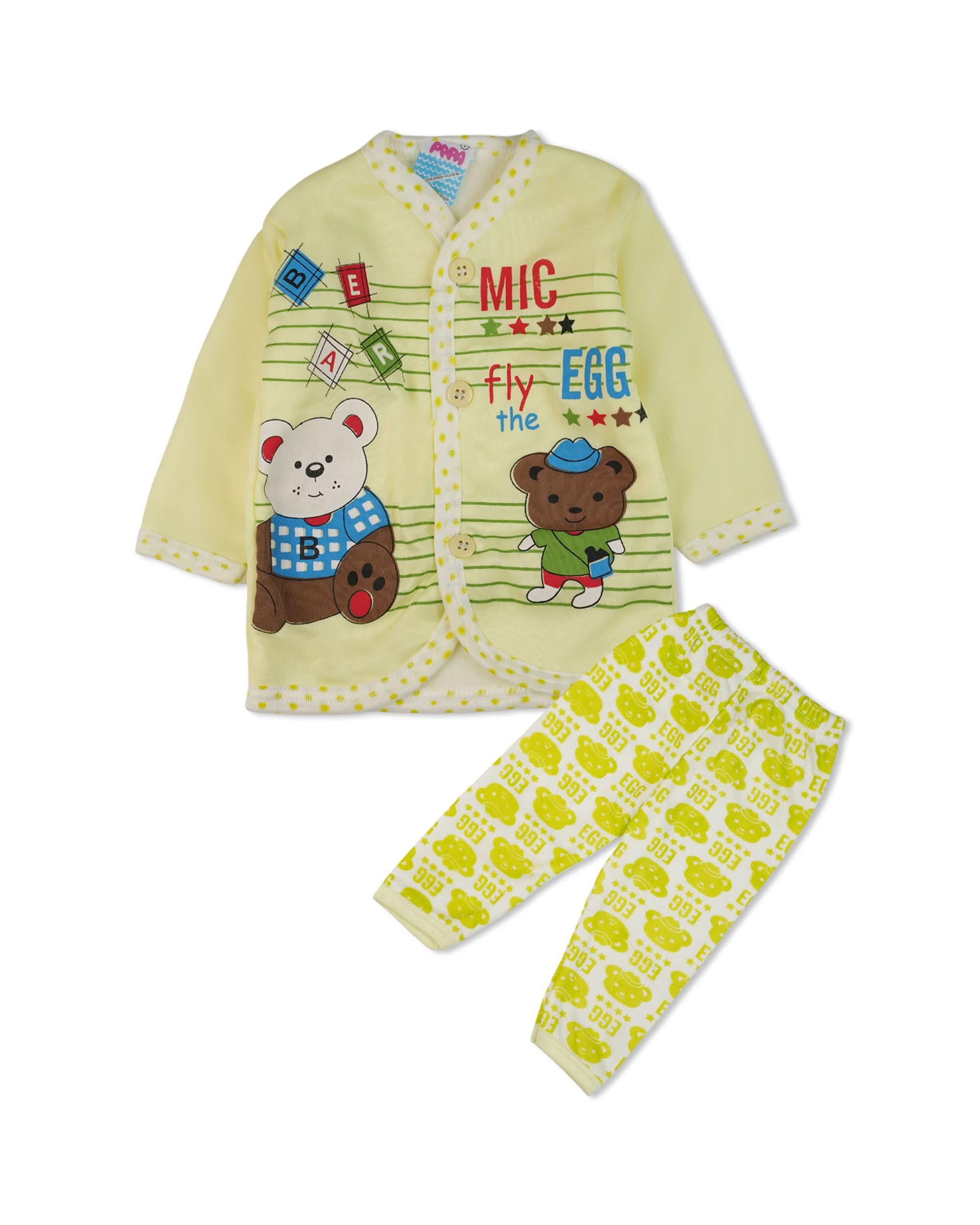 Newborn Boys Full Sleeves Suit