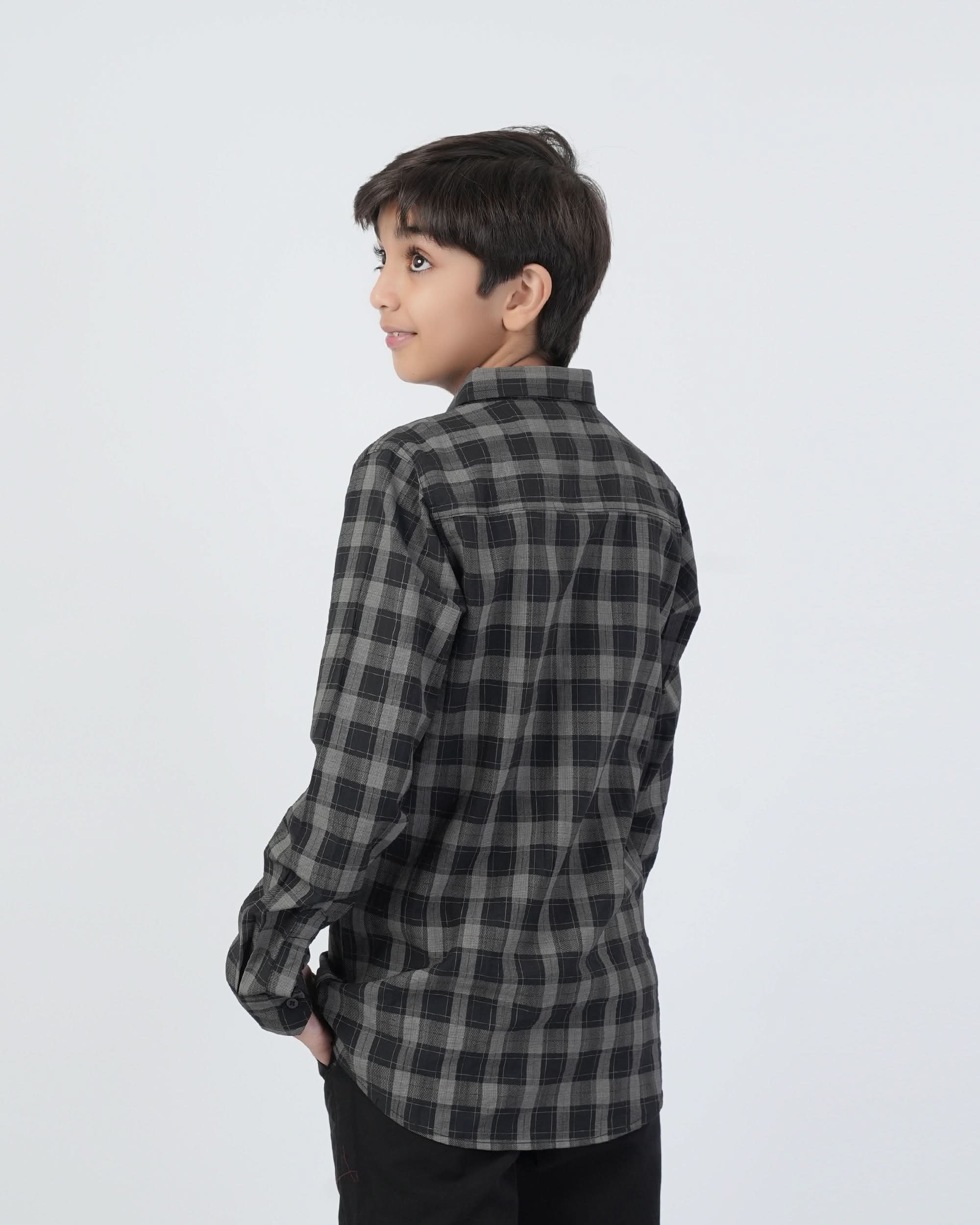 Valuables Boys Full Sleeves Casual Shirt