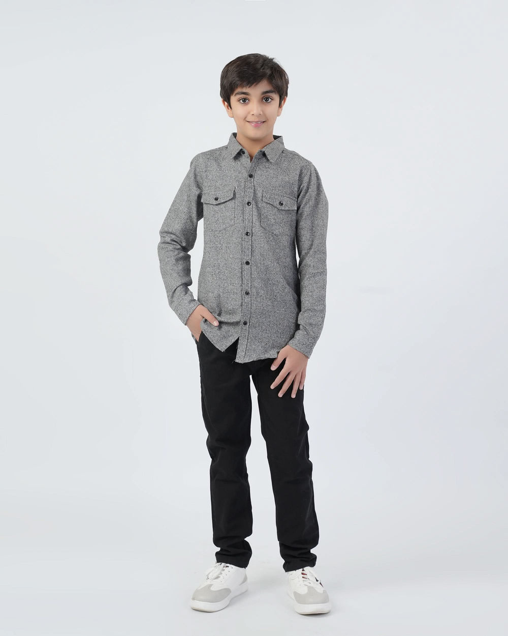 Valuables Boys Full Sleeves Casual Shirt