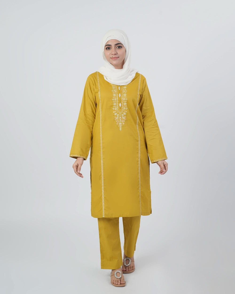 Valuables Women Embroidered 2pc Suit
