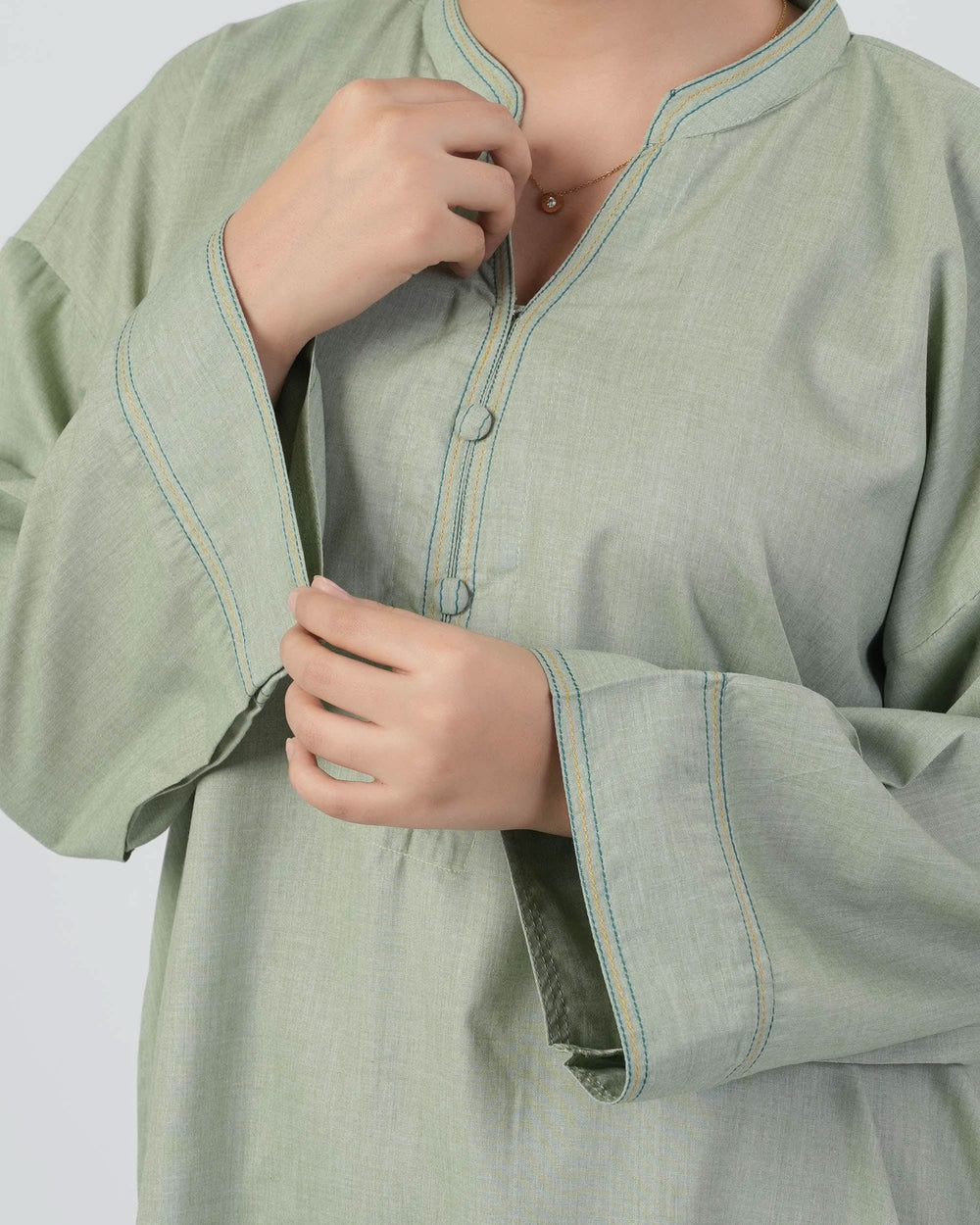 Eminent Women’s Solid Blended 2 Pcs Suit