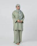 Eminent Women’s Solid Blended 2 Pcs Suit
