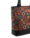 Women's Canvas Rexine Tote Bag