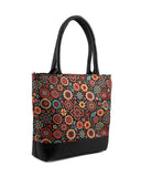 Women's Canvas Rexine Tote Bag