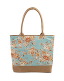 Women's Canvas Rexine Tote Bag