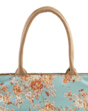 Women's Canvas Rexine Tote Bag