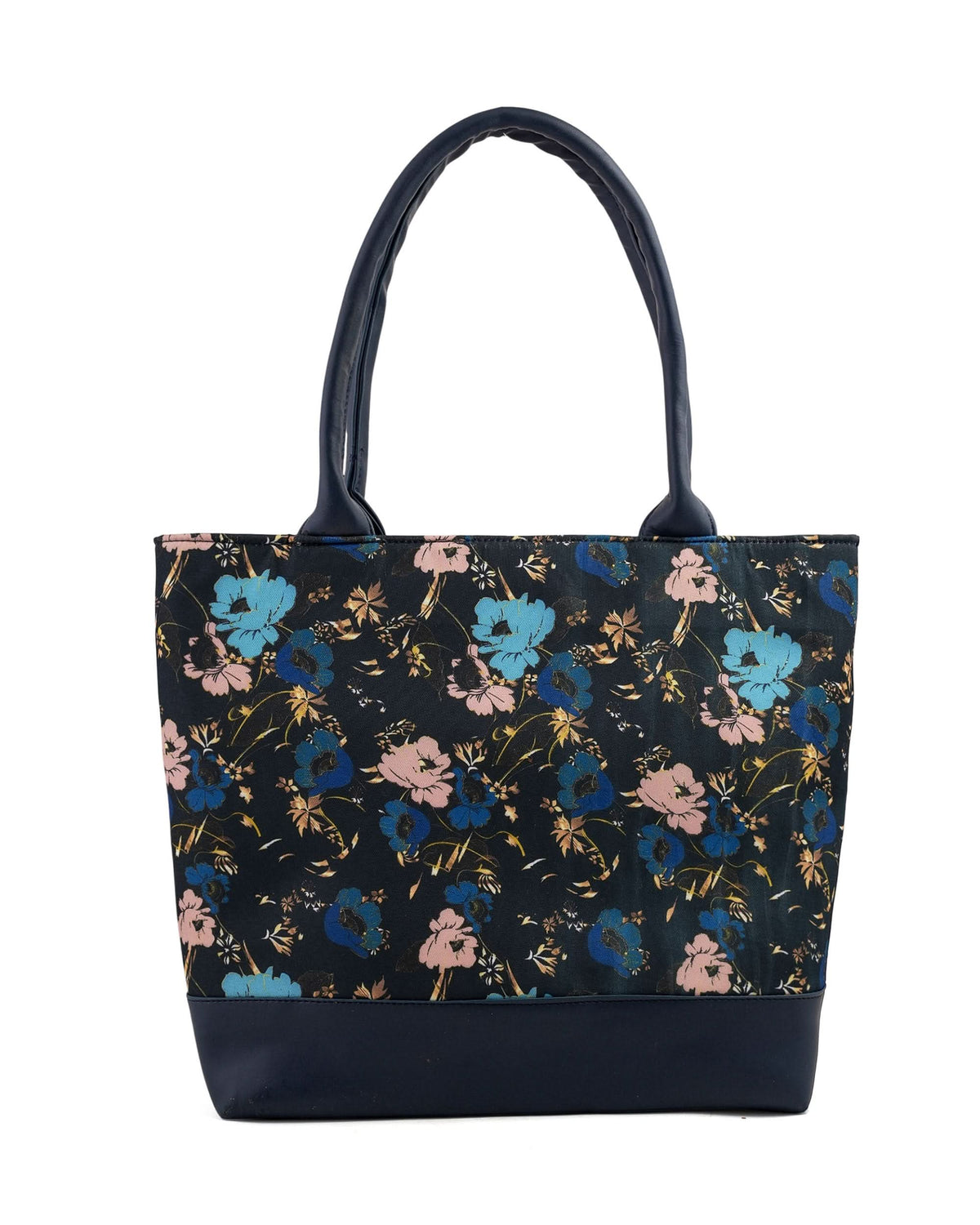 Women's Canvas Rexine Tote Bag