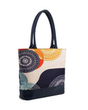 Women's Canvas Rexine Tote Bag