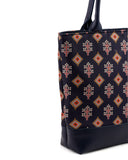 Women's Canvas Rexine Tote Bag