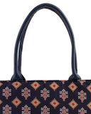 Women's Canvas Rexine Tote Bag
