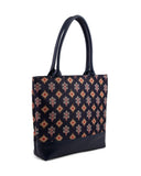 Women's Canvas Rexine Tote Bag