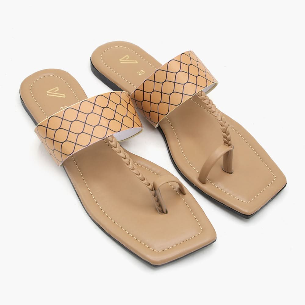 Valuable Open-Toe Slipper