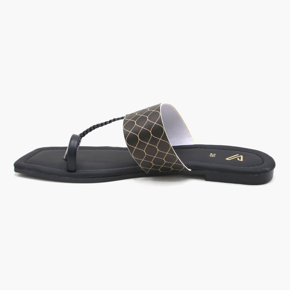 Valuable Open-Toe Slipper