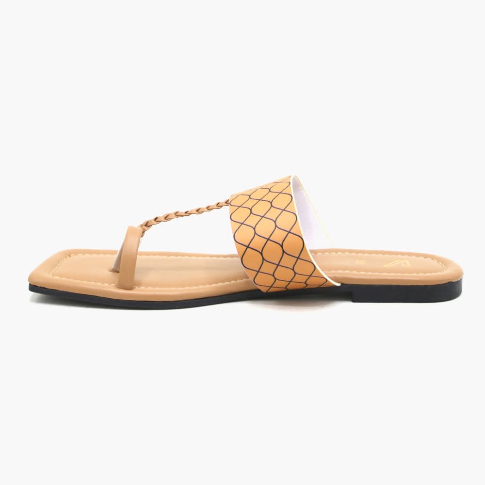 Valuable Open-Toe Slipper