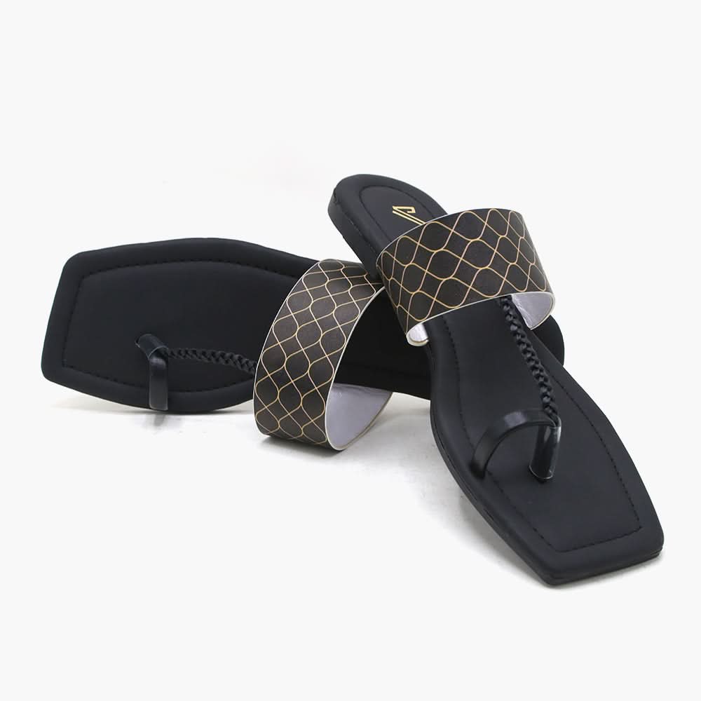 Valuable Open-Toe Slipper