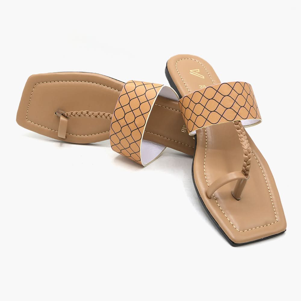 Valuable Open-Toe Slipper