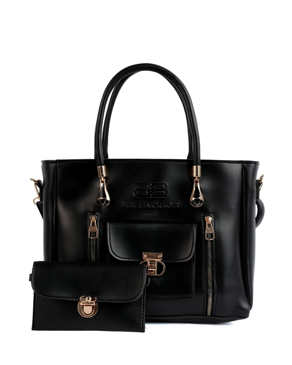 Women's Shoulder Bag With Pouch
