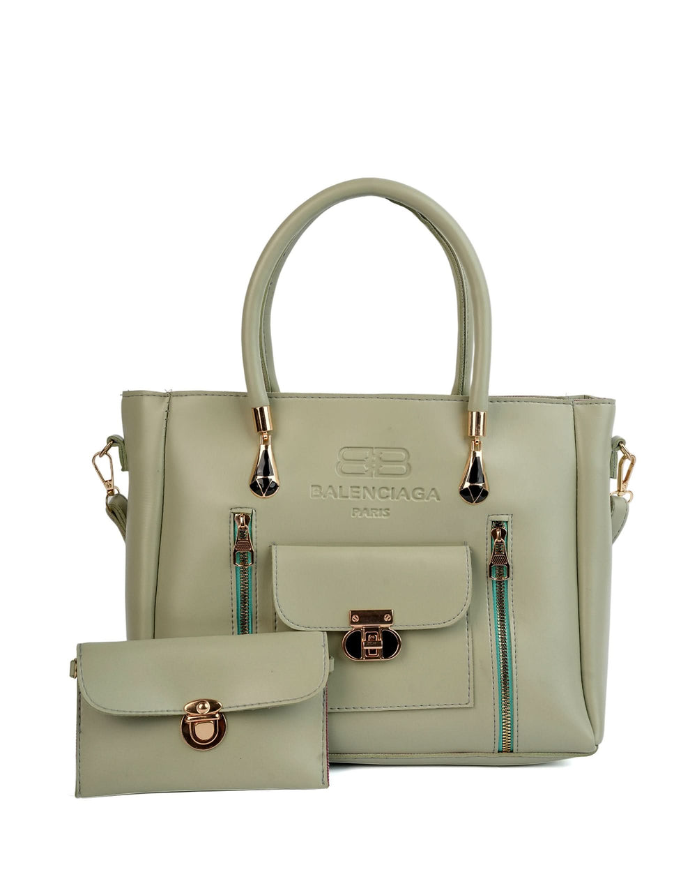 Women's Shoulder Bag With Pouch