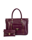 Women's Shoulder Bag With Pouch
