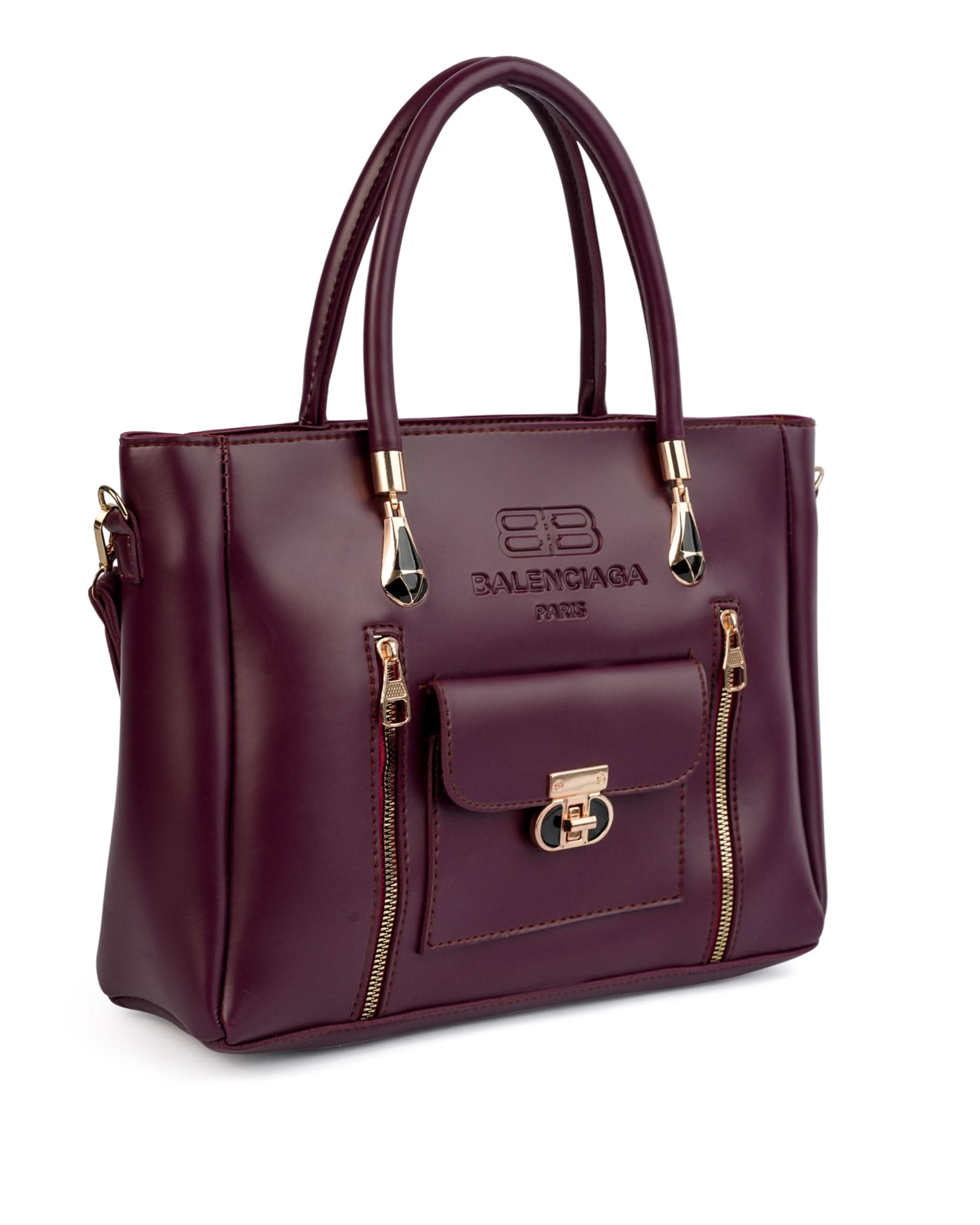 Women's Shoulder Bag With Pouch