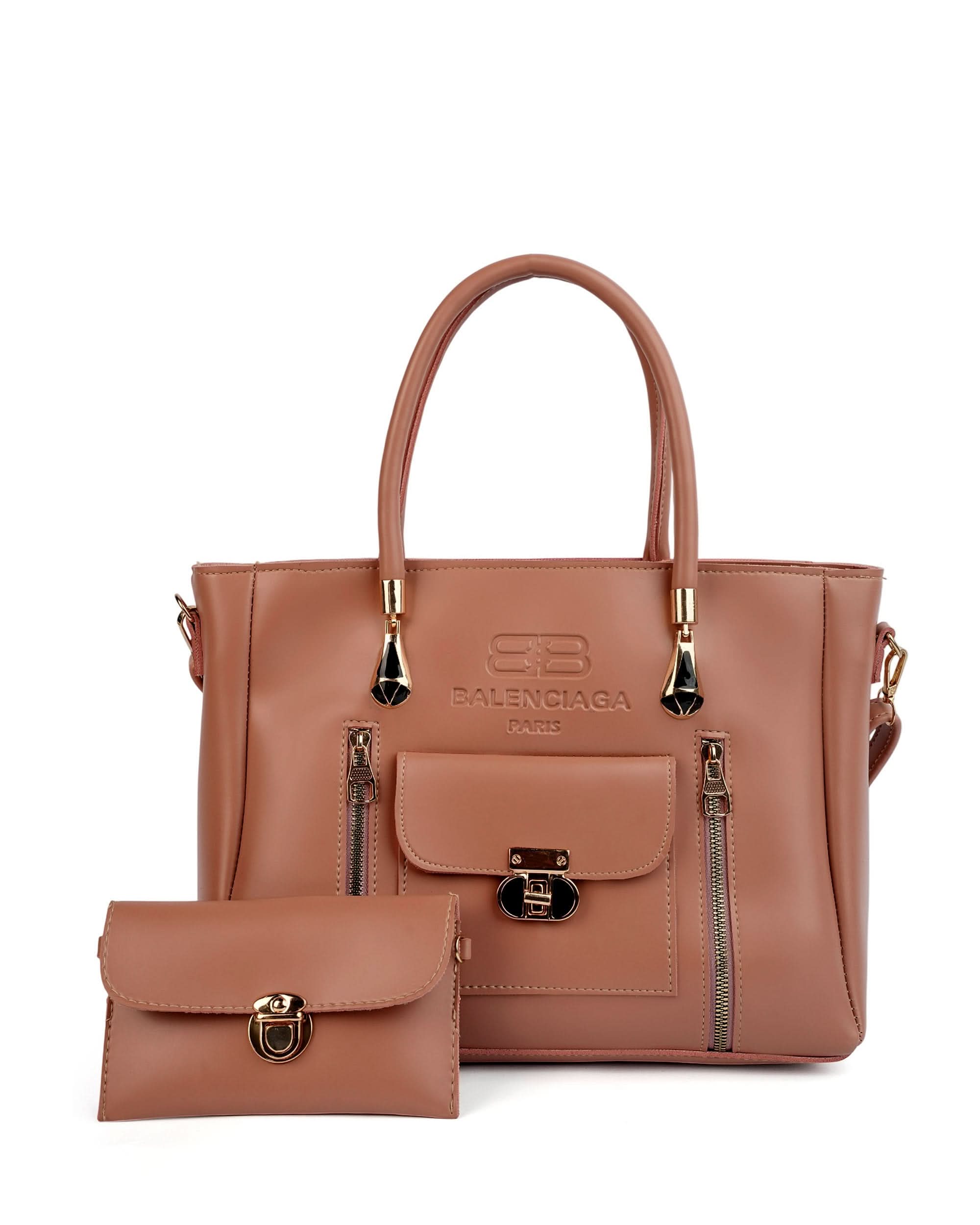 Women's Shoulder Bag With Pouch