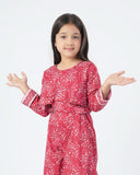 Eminent Girls Jump Suit - Maroon
