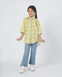 Eminent Girls Woven Full Sleeves Top