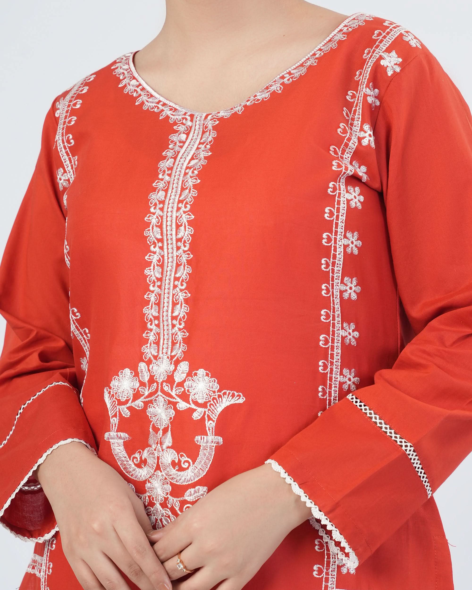 Valuables Women's Embroidered Kurti