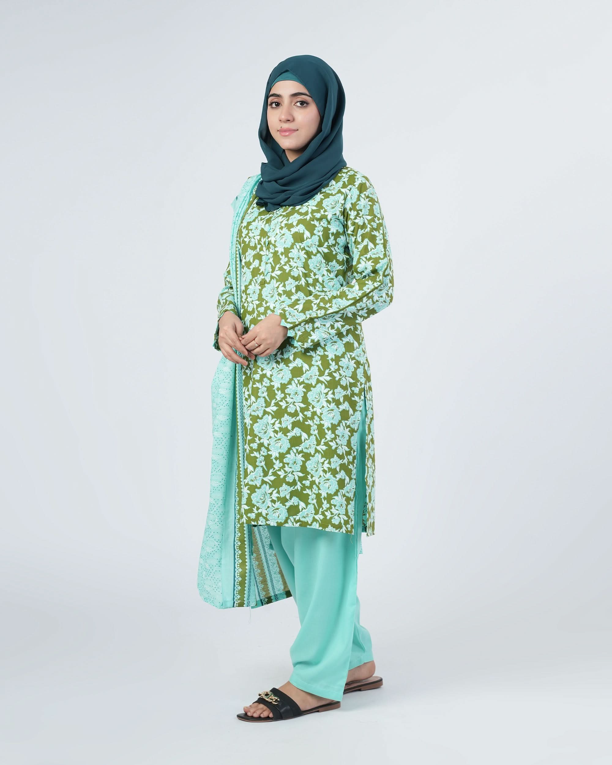 Valuables Women's Printed 3Pcs Suit