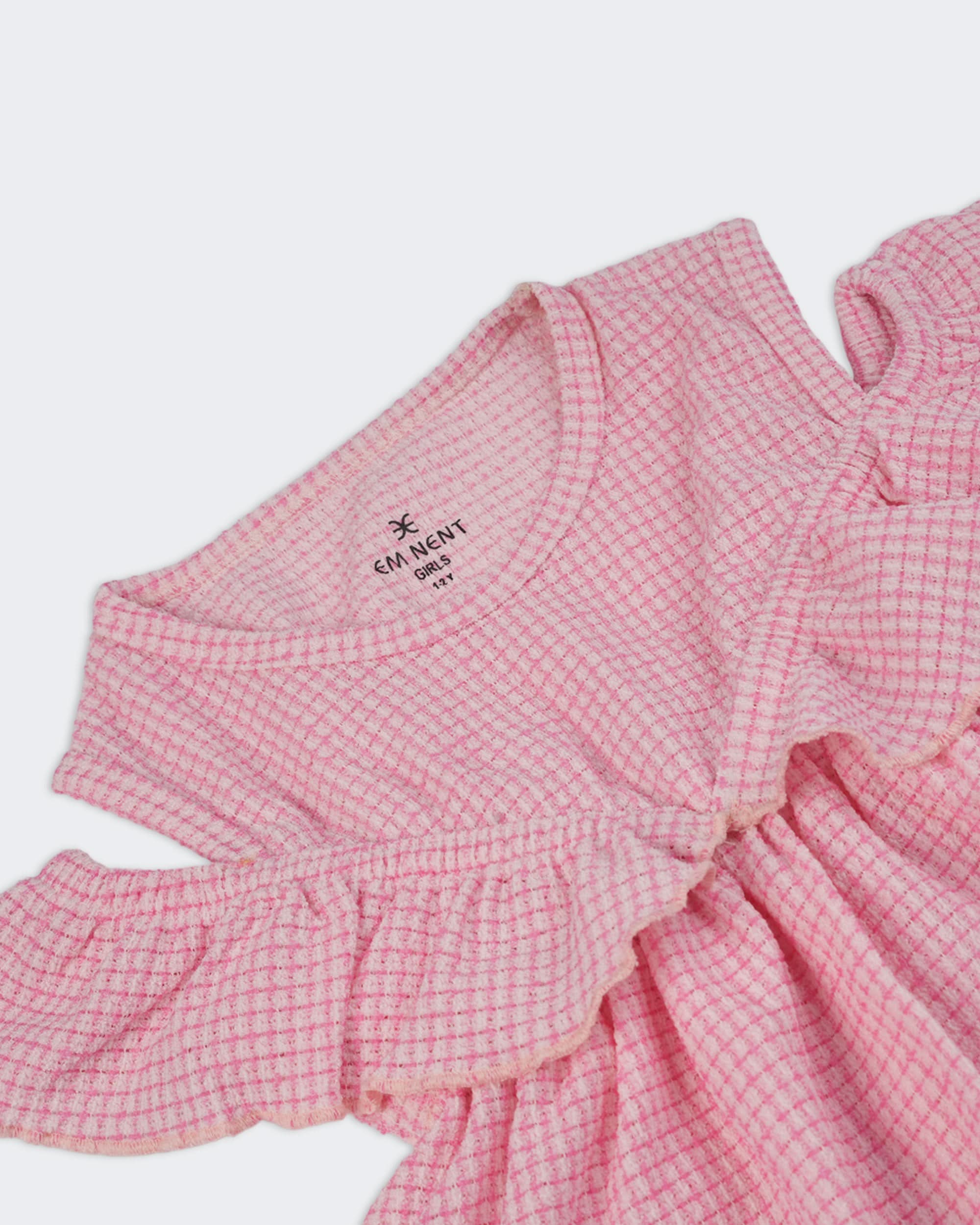 Eminent Girls Check Frock