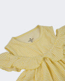 Eminent Girls Check Frock