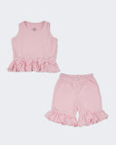Eminent Girls Ribbed Co-Ord Set