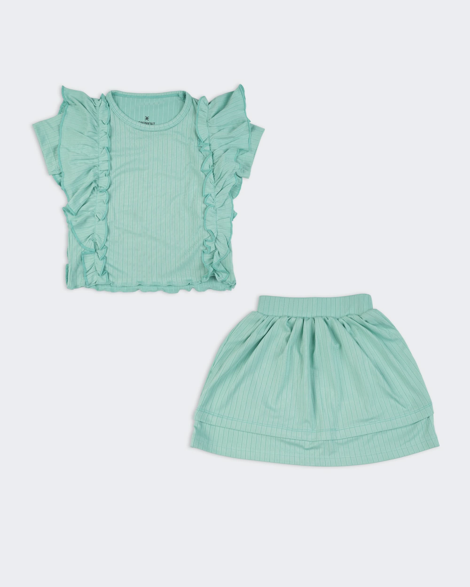 Eminent Girls Ribbed Co-Ord Set