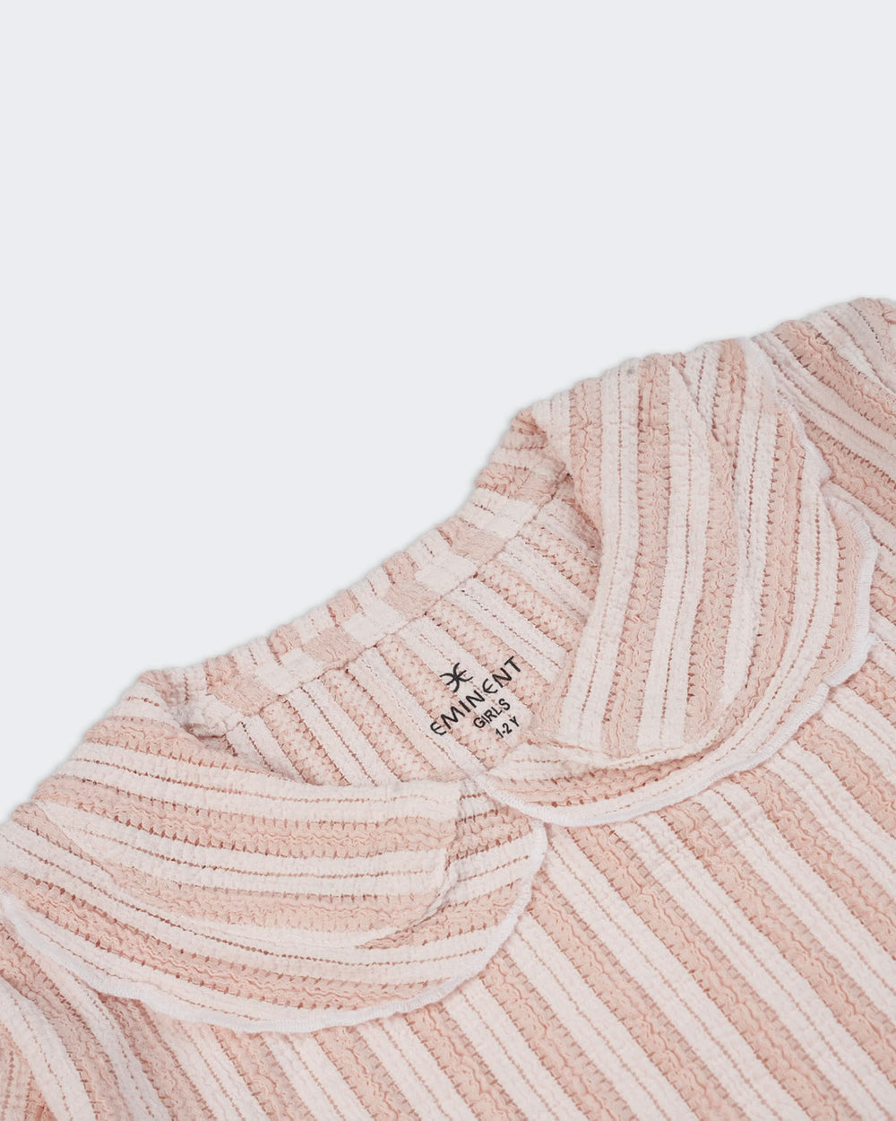 Eminent Girls Textured Solid T-Shirt