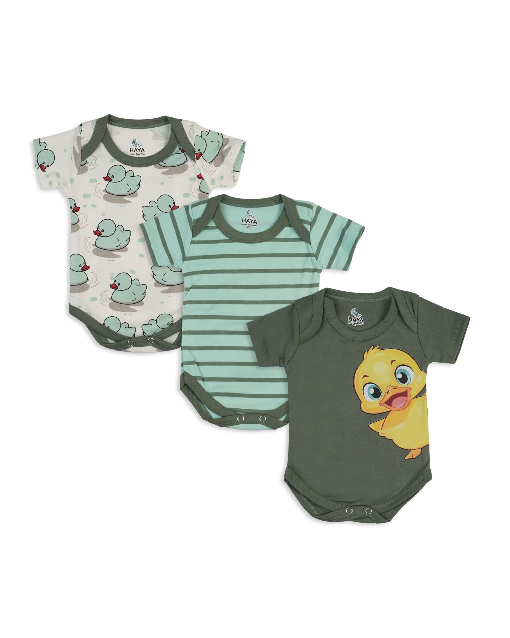 Newborn 3 Pcs Romper Set