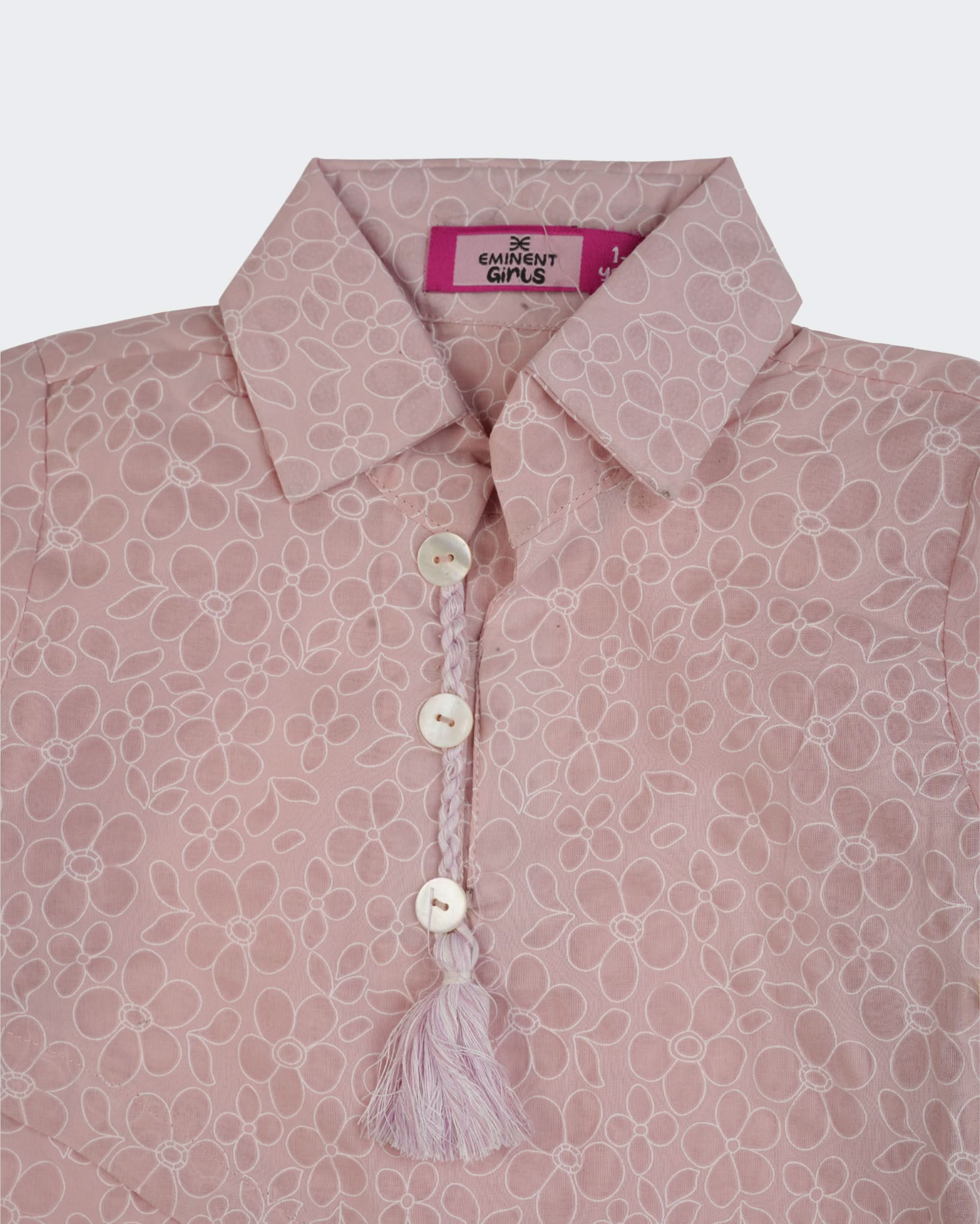 Eminent Girls Floral Textured Kurti