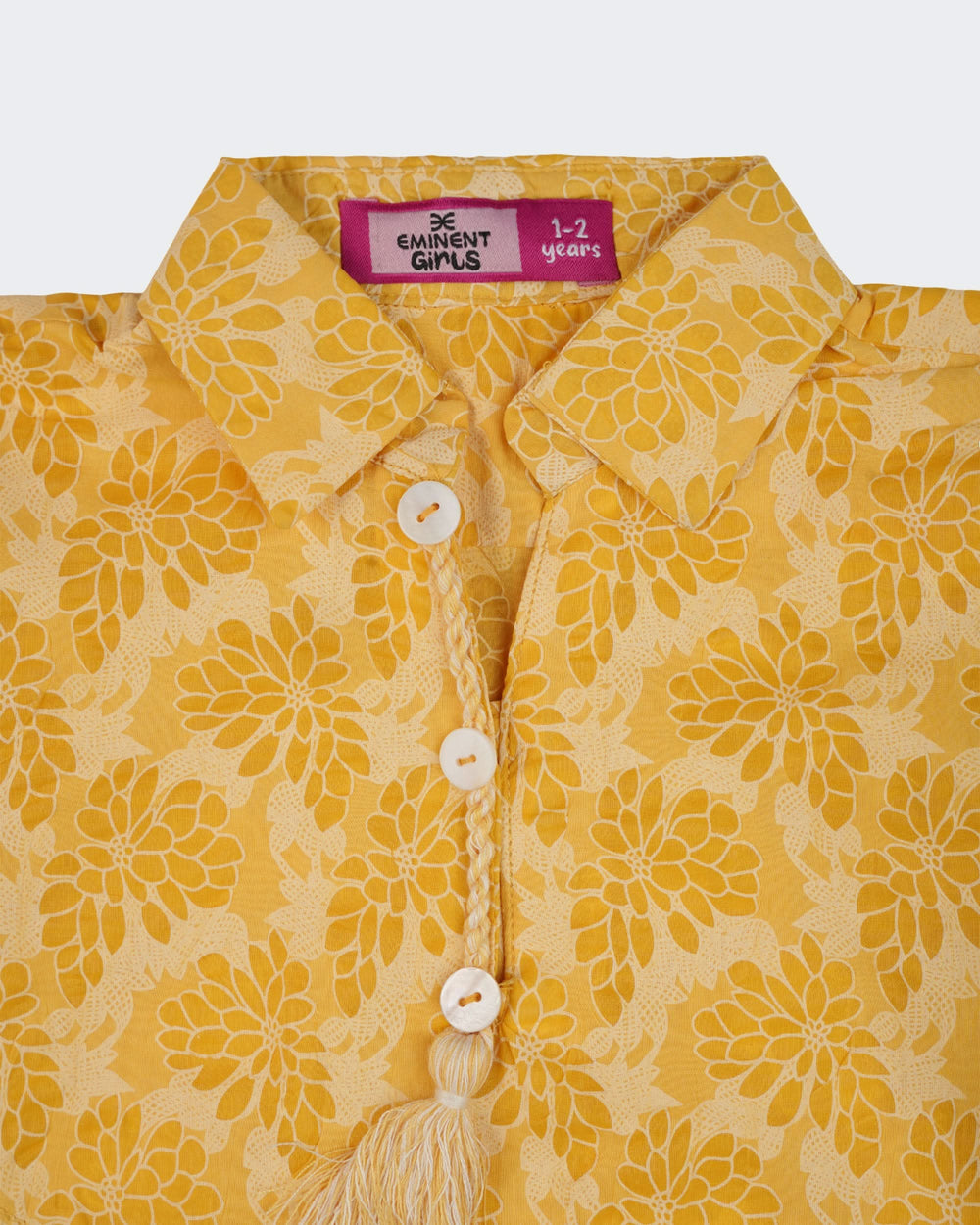 Eminent Girls Floral Textured Kurti