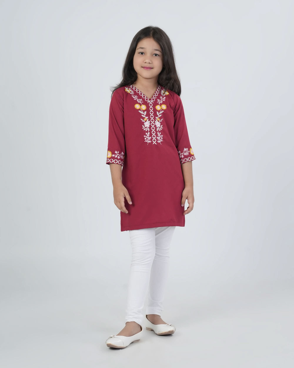 Valuables Girl’s Embroidered Kurti