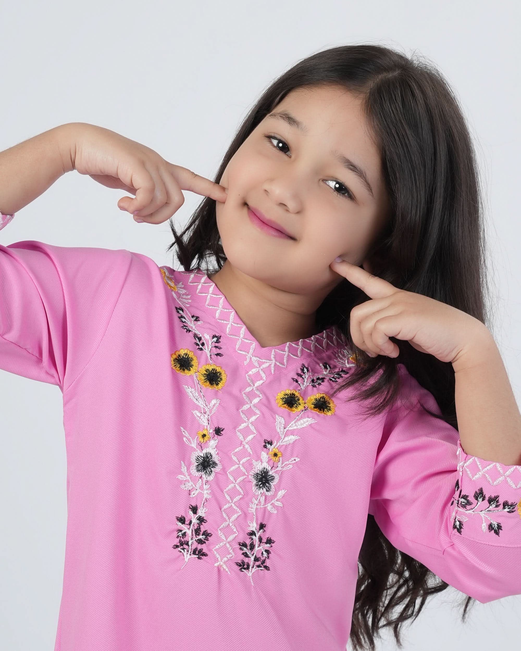 Valuables Girl’s Embroidered Kurti