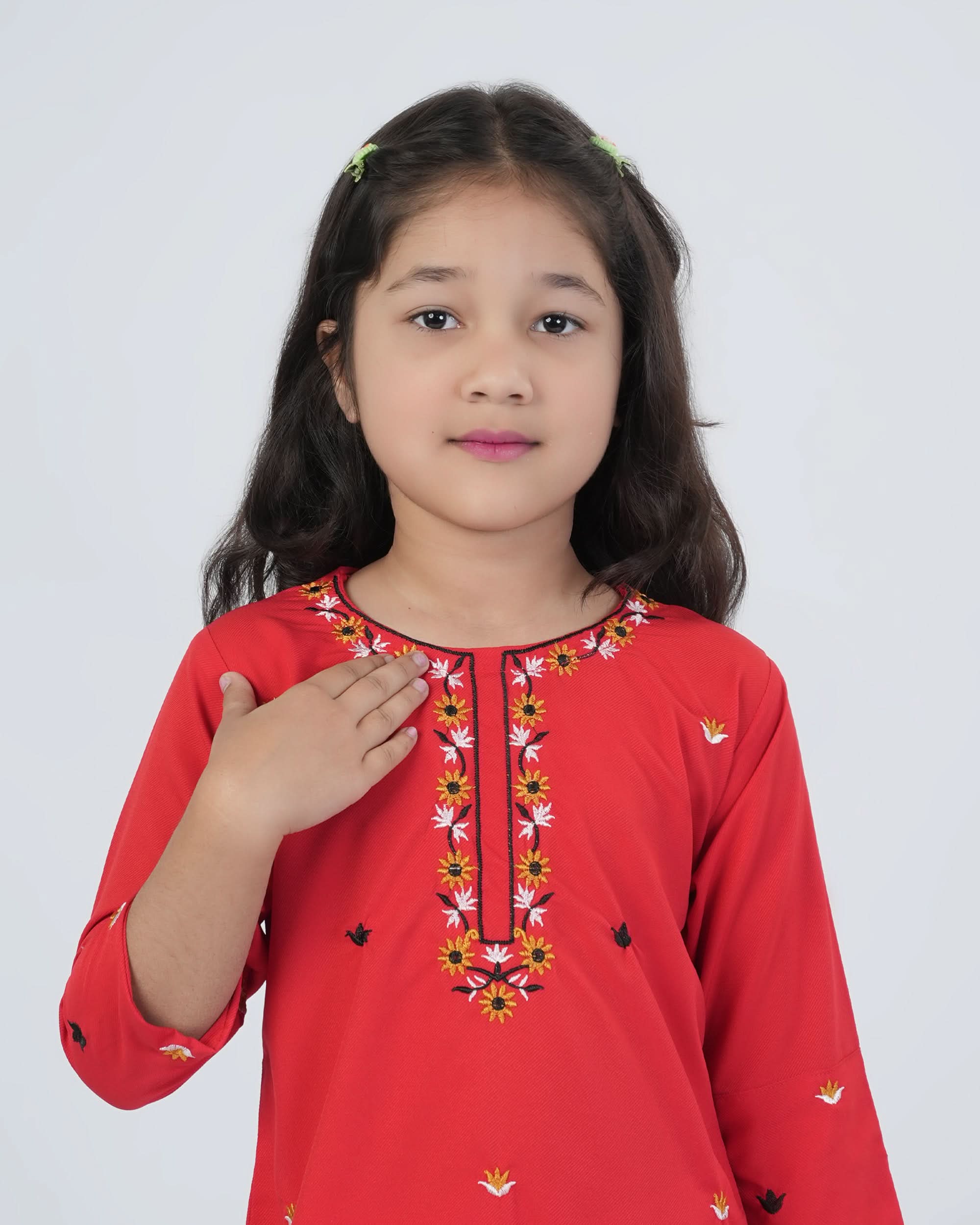 Valuables Girl’s Embroidered Kurti