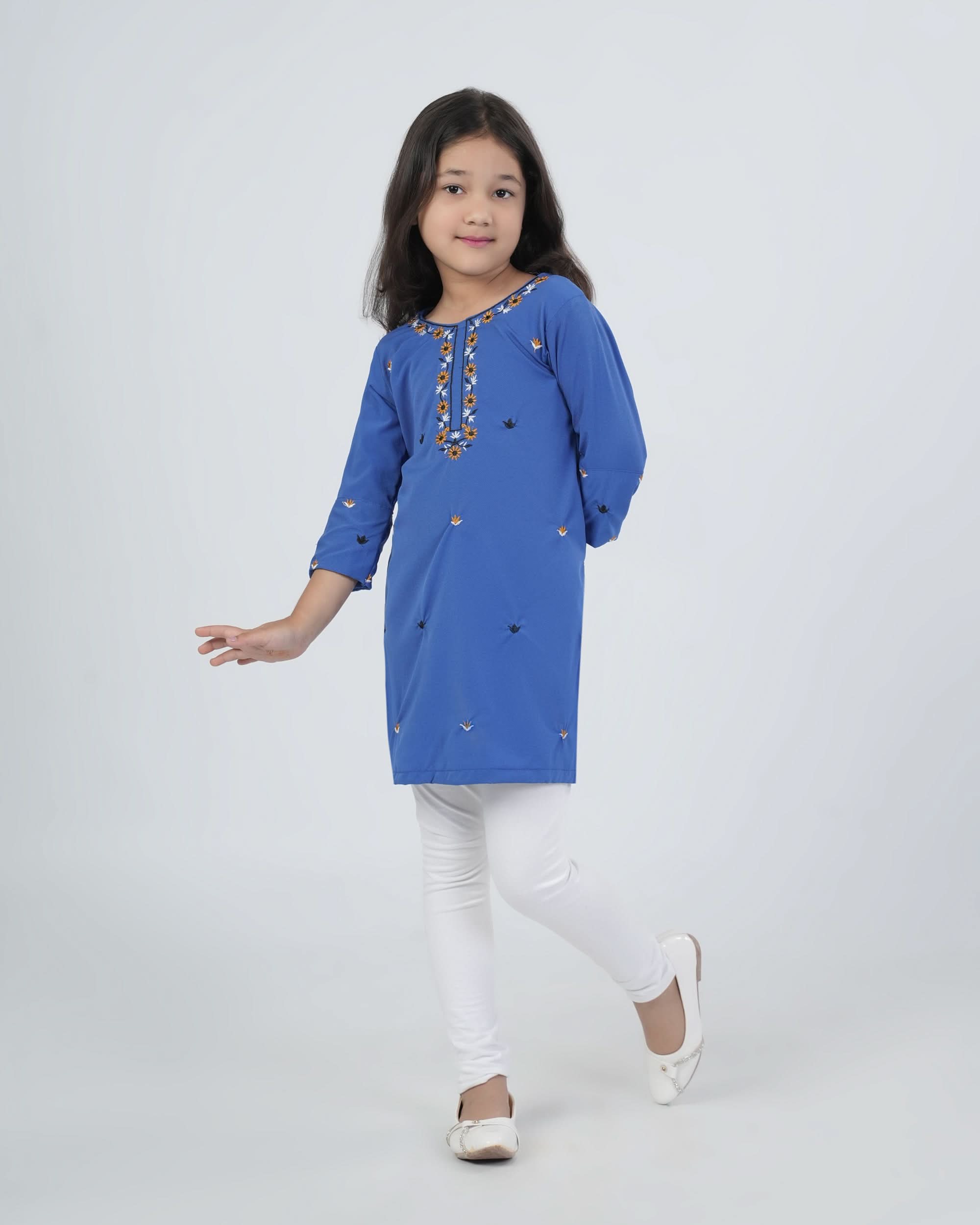 Valuables Girl’s Embroidered Kurti