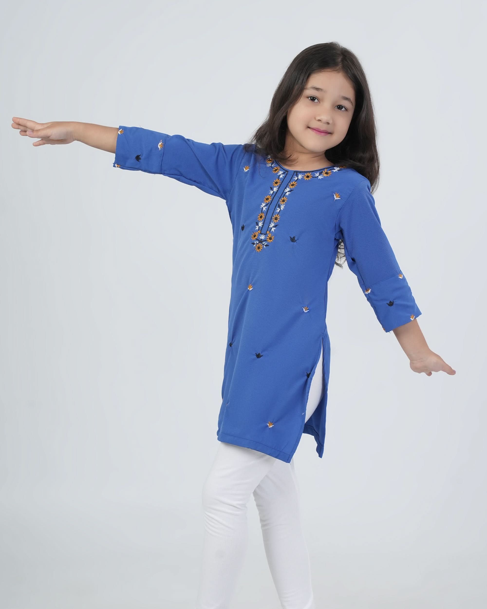 Valuables Girl’s Embroidered Kurti