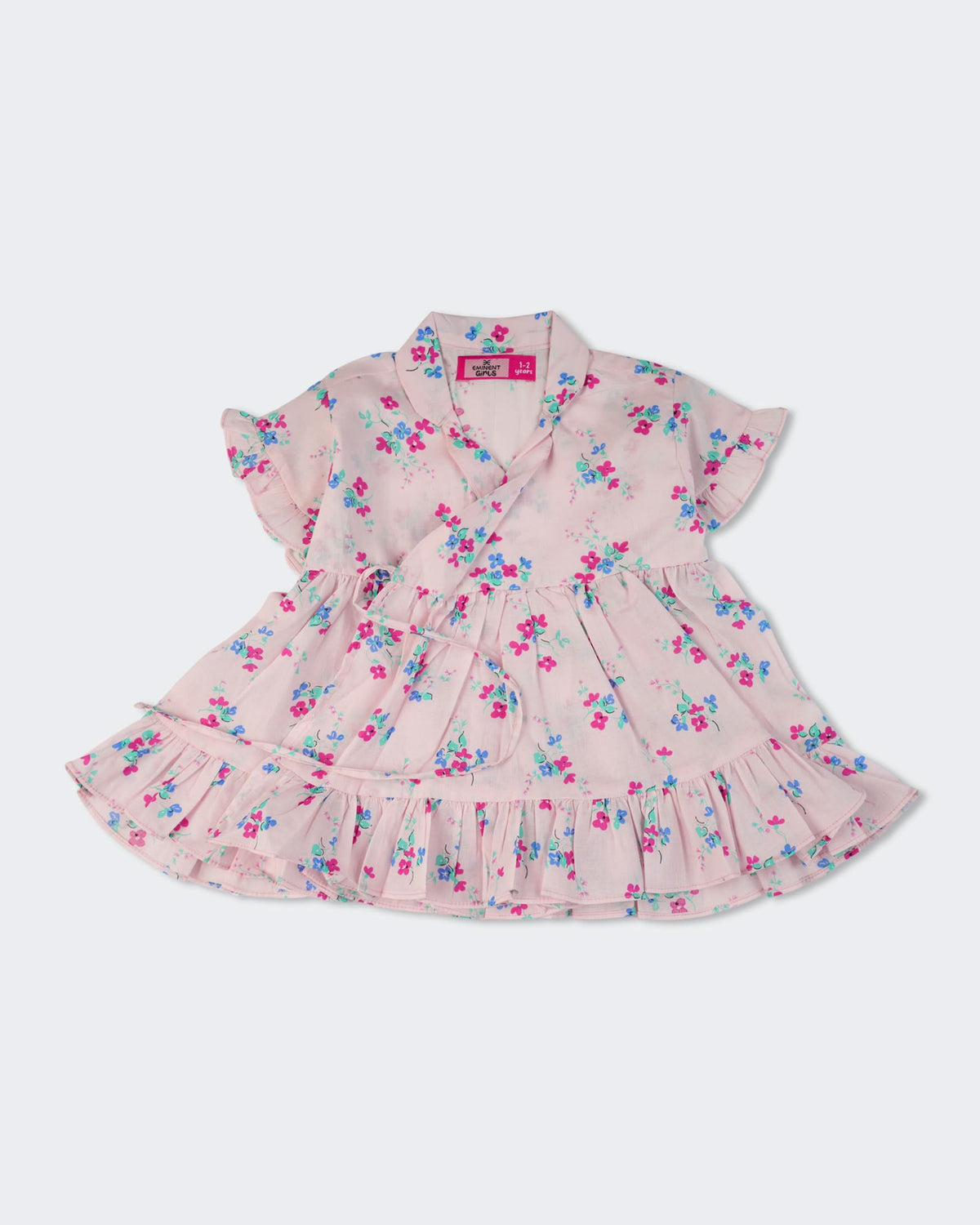 Eminent Girls Printed Cotton Frock