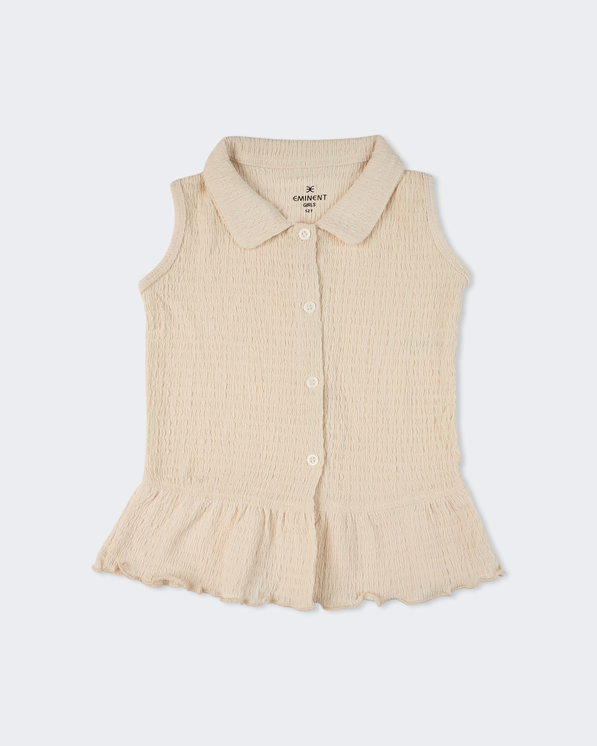 Eminent Textured Solid T-Shirt