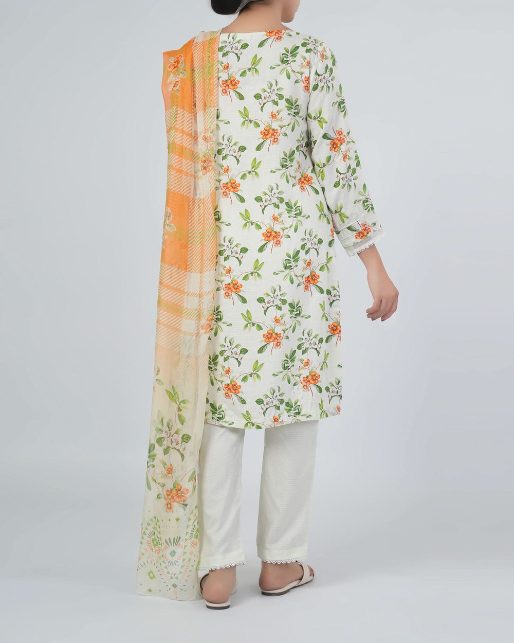 Eminent Women'S Printed Embroidered 3Pcs Suits