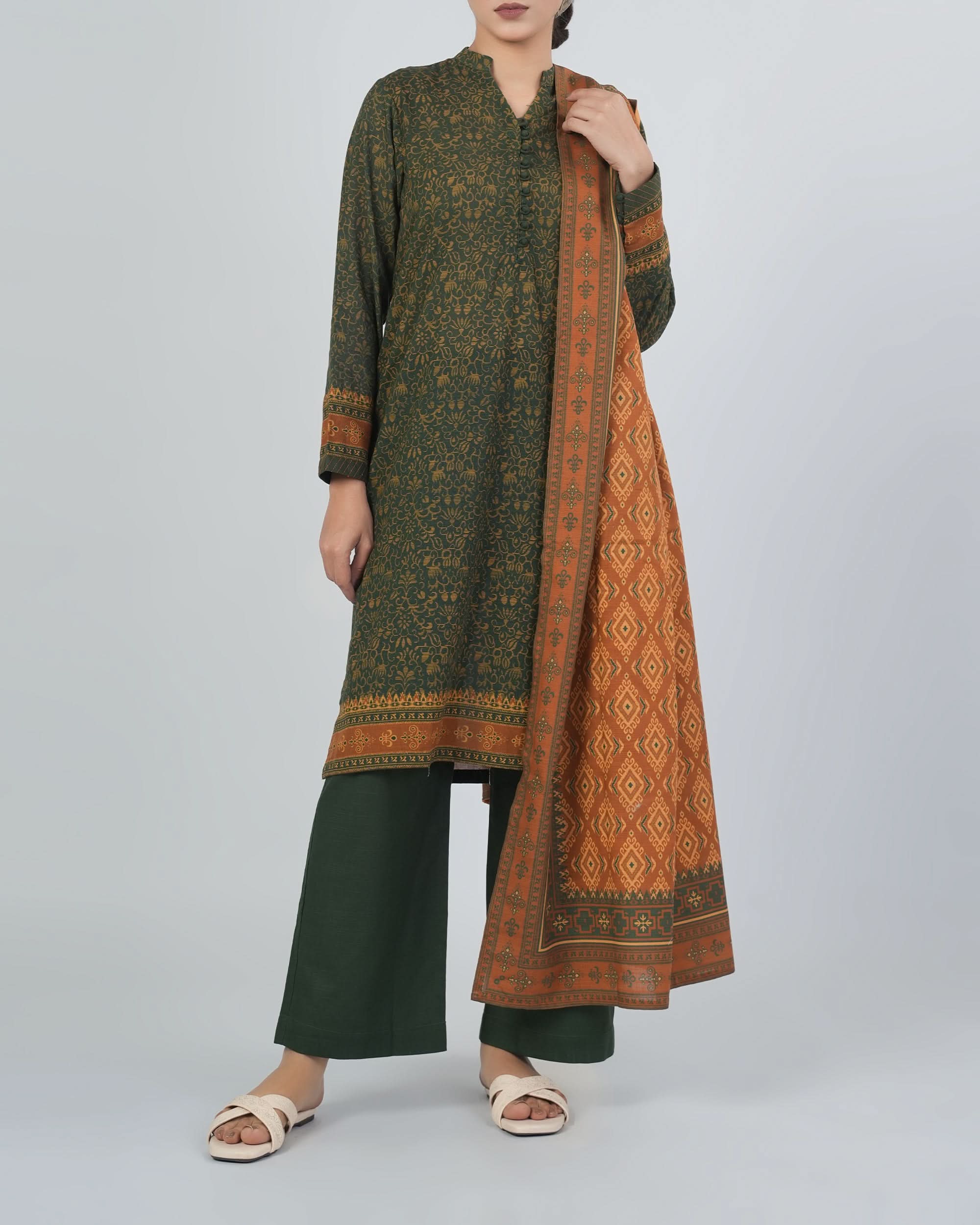 Eminent Women Khaddar Printed 3PCS