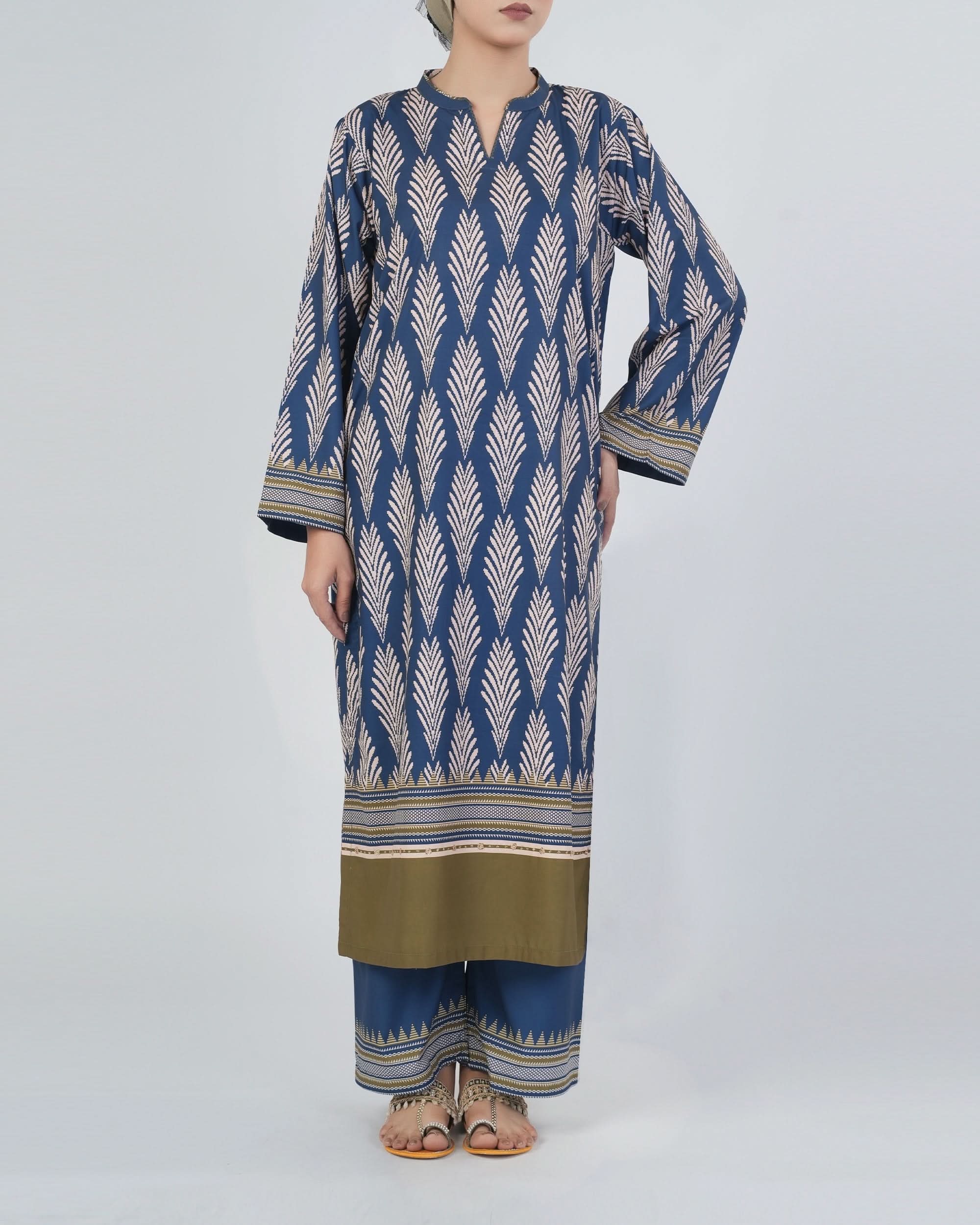 Eminent Women’s Printed Crepe 2 Pcs Suit