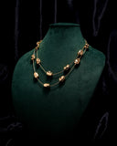 Eminent Golden Link Layered Necklace