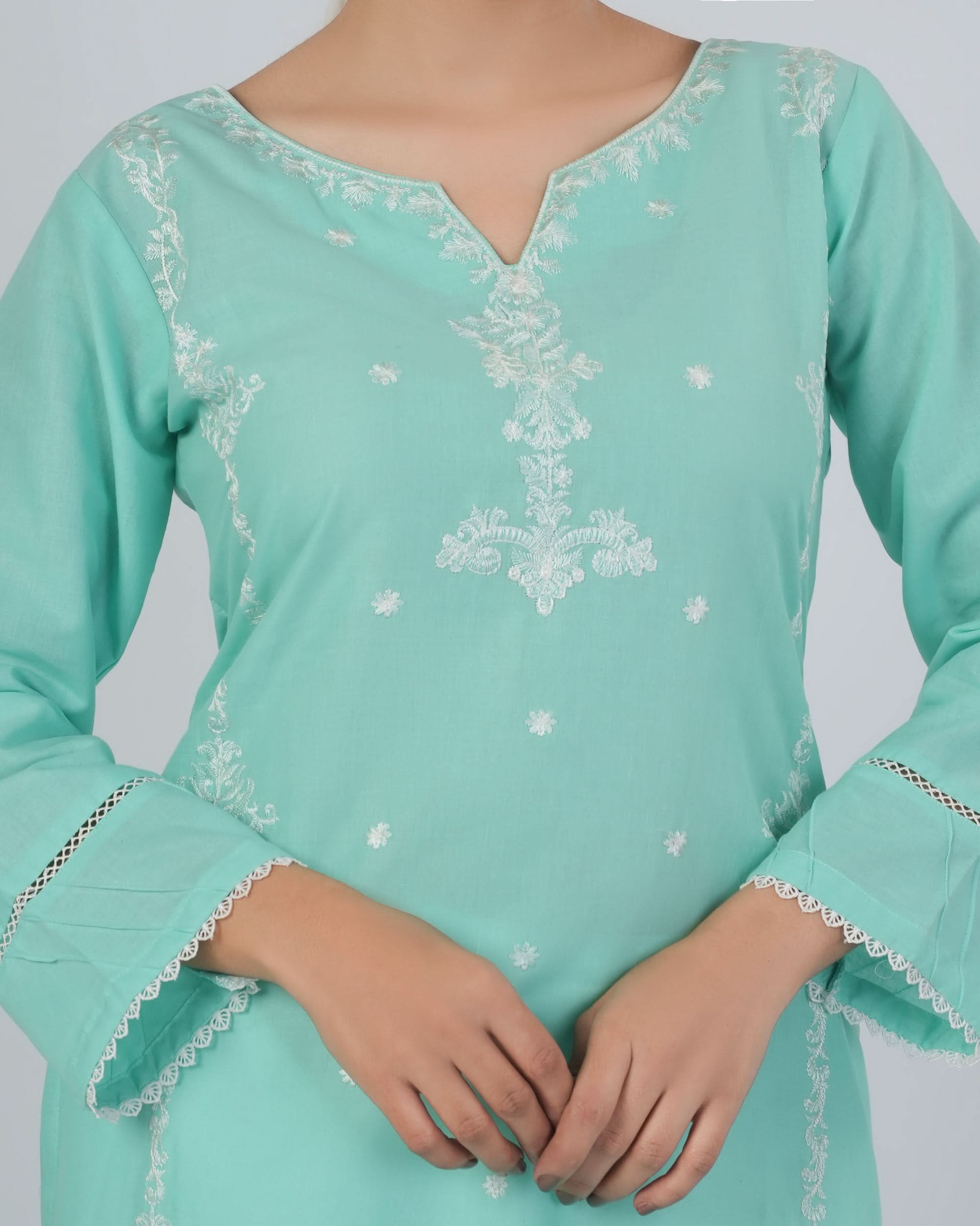 Valuables Women's Embroidered Kurti