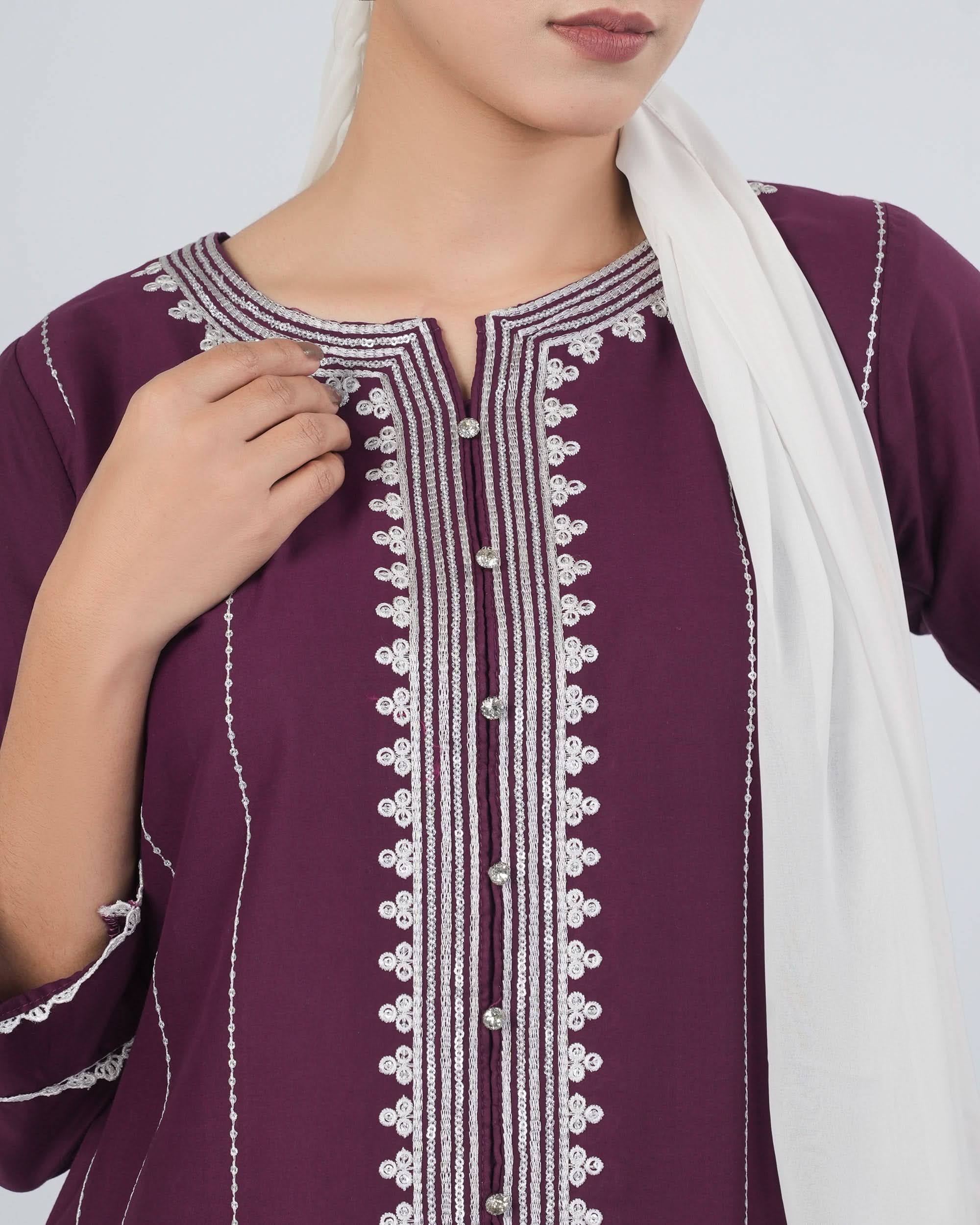 Valuables Women's Embroidered Kurti